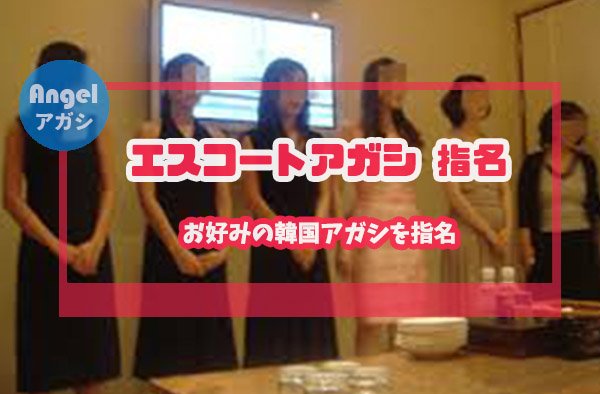 お好みの韓国アガシを指名